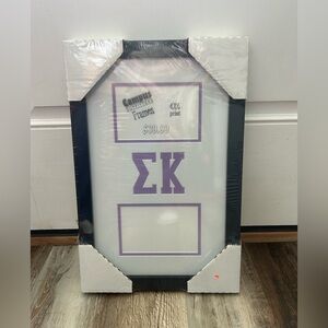 Brand new Sigma Kappa photo frame 💜🕊️
